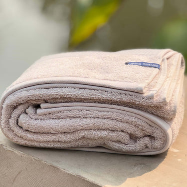 Light Brown Bamboo Towel | Quick Dry & Odor Resistant