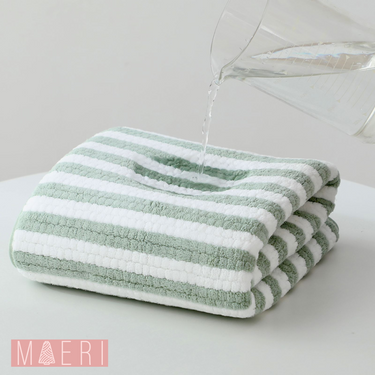 green feather soft gifting towel set | creative view