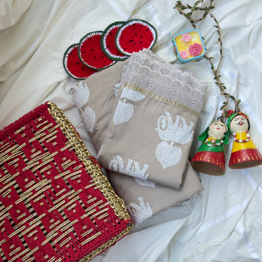 Diwali Special Hamper – Brown Elephant Bedsheet & Special Handcrafted Products by Mothers