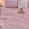 Baby Pink Super Soft Plush Blanket – Single Layer creative view
