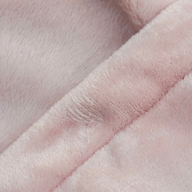 Baby Pink Super Soft Plush Blanket – Single Layer focus view