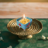 Birdsong Floral Handcrafted Candle | Handmade by Mother Front view