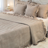 Biscuit Cottage Picnic Gingham Bedcover Set | Set of 5 | full view