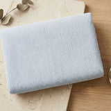 Blue soft 100% Bamboo Towel | For sensitive skin | top lay view