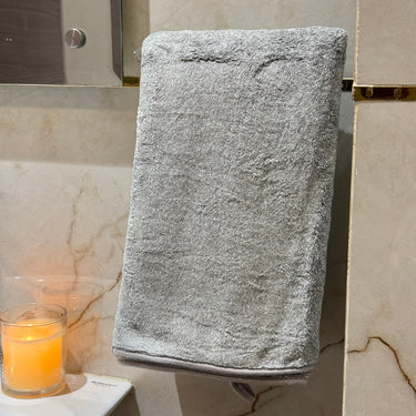 Charcoal Grey Luxury Towel Gift Set creative view