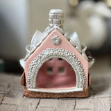 Handmade dhoop stand - hut style | Back View