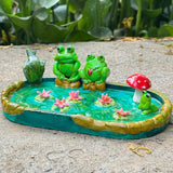 Frog Pond Trinket & Jewelry Stand | front view