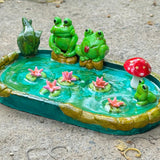 Frog Pond Trinket & Jewelry Stand | full view