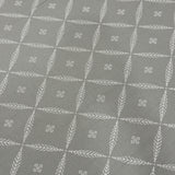 Green Leafy Double Lace 400TC Bedsheet | focus view