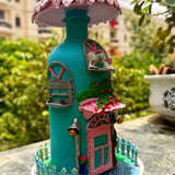 Handcrafted Dual-Purpose House Lamp & Showpiece | left side view