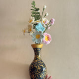 Handmade Crochet Flower Bouquet – 100% Cotton Yarn Floral Decor | Overall View