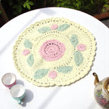 Handmade Crochet Table Mats | front view