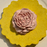 Handmade Floral Agarbatti Stand | Decorative Clay Incense Holder with Mandala Design Top view