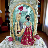 Handmade Vase | Clay Wedding gift and Home Décor Centerpiece | focus