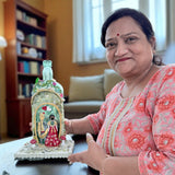 Handmade Vase | Clay Wedding gift and Home Décor Centerpiece | mother view