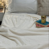 Ivory Super Soft Plush Blanket – Single Layer creative view