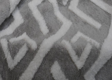 Luxurious Grey Microfiber Towel  focus view