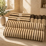 Maple Butter Toast Feather Soft Gifting Towel Set | Set of 8 | top view