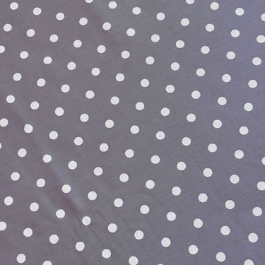 Mauve Polka Dot Double Lace 400TC Cotton Bedsheet | focus view