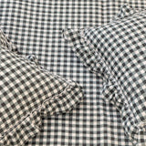 Midnight Cottage Picnic Ghingham Bedcover Set | Set of 5 | focus view
