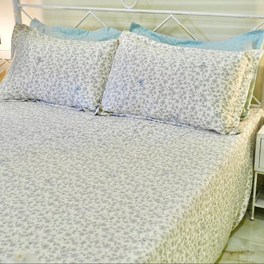 Midnight Damask Luxury 5-Piece Sheet Set overall view