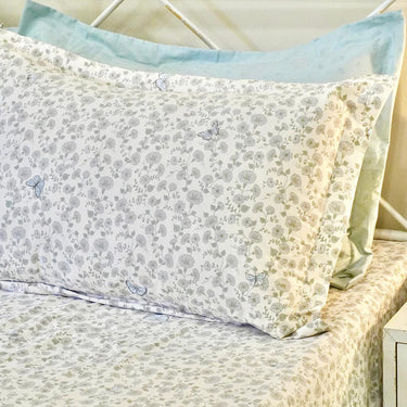 Midnight Damask Luxury 5-Piece Sheet Set side view