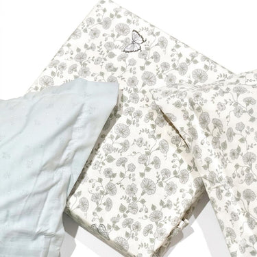 Midnight Damask Luxury 5-Piece Sheet Set top view