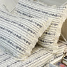 Midnight Soft Cotton Feel Double Bed Bedsheet Set with Lace Detailed Pillow Covers (250 x 270 cm) | pillow view