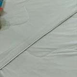 Mint Green Cooling Silk Comforter | focus view