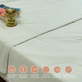 Mint Green Cooling Silk Comforter | specifications view