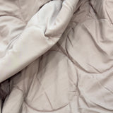 Muted Brown Soft Fibre Quilted AC Comforter | focus view