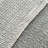 Muted Green Textured Winter Blanket – Single Layer closeup view