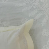 Noor Booti Hand-Embroidered Chikankari 3-Piece Set | focus view