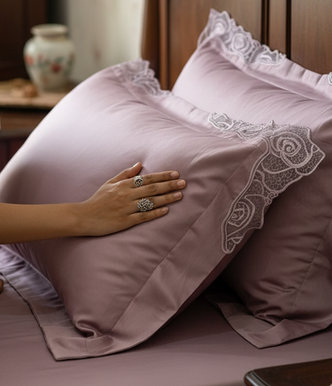 Noorin | 400TC Sateen finish bedsheet | creative view