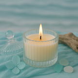 Ocean Breeze Soy Wax Candle | full view