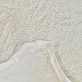 Paisley Bel: Hand-Embroidered Chikankari 3-Piece Set | embroidery view