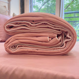 Pink Cooling Silk Comforter | front view