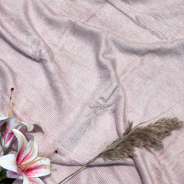 Pink soft 100% Bamboo Towel | For sensitive skin | closeup view