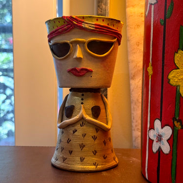 Rajasthani style pen stand | Front view