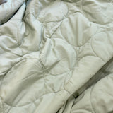 Sage Green Soft Fibre Quilted AC Comforter | focus view