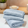 Ultra-Soft Bamboo hand Towels (Set of 2) | Sensitive Skin Special | Pastel Blue