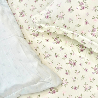 Vintage Flora 400TC Cotton Sateen Bedsheet Set creative  view.