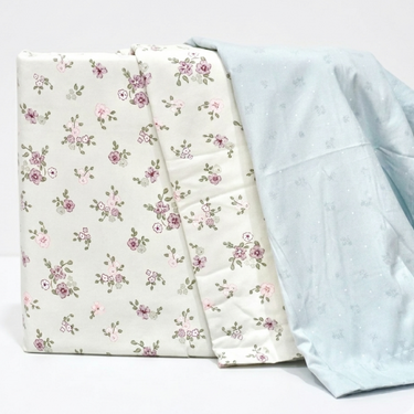 Vintage Flora 400TC Cotton Sateen Bedsheet Set studio view