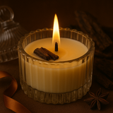 Vintage Oudh Scented Soy Wax Candle | top view