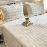 Warm Cotton Feel Bedsheet Set | King Size | Soft & Cozy Winter Essential overall view