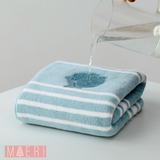 blue feather soft gifting towel set | creative view 