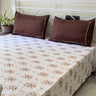 brown contrast 400tc bedsheet | Overall View 