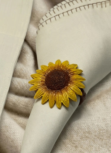 handmade embroidery dining set of 6 | ring view