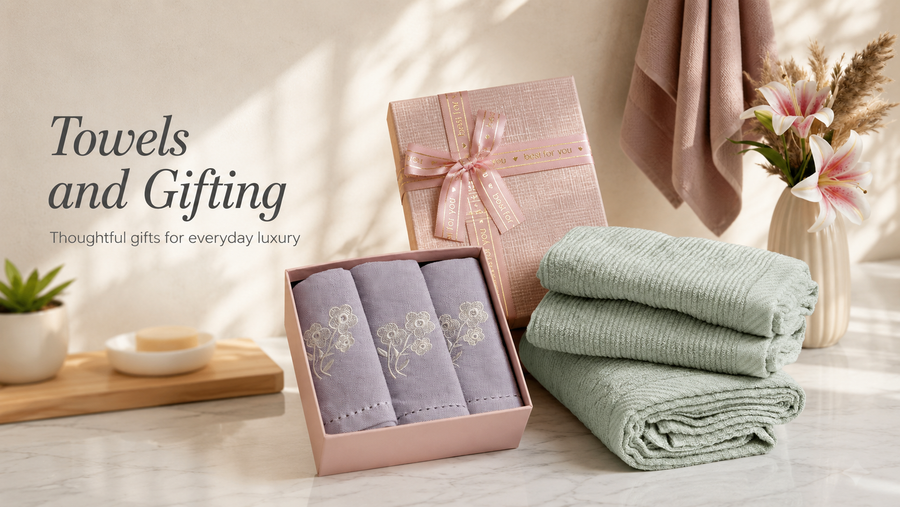 towels and gifting for summer - desktop banner